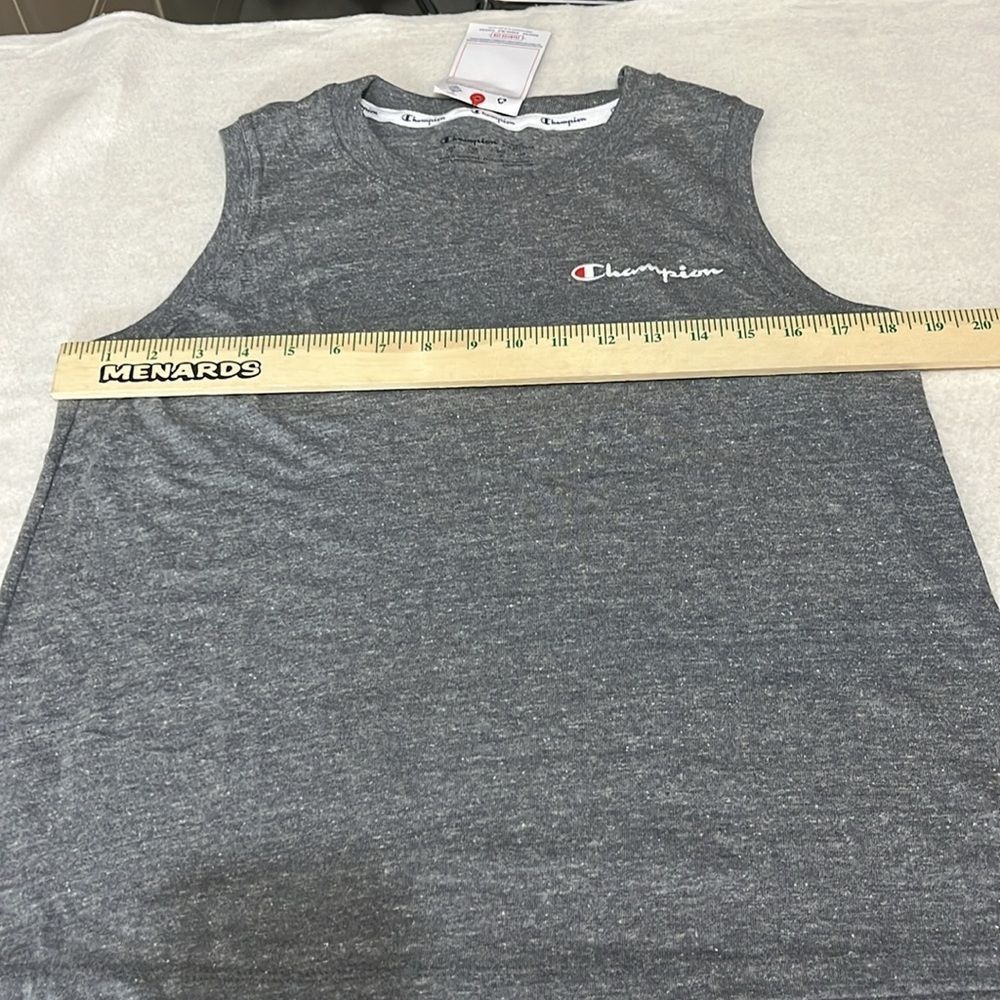 Champion Mens Athletic Muscle Tank Top Size Medium Grey NWT - Picture 7 of 12